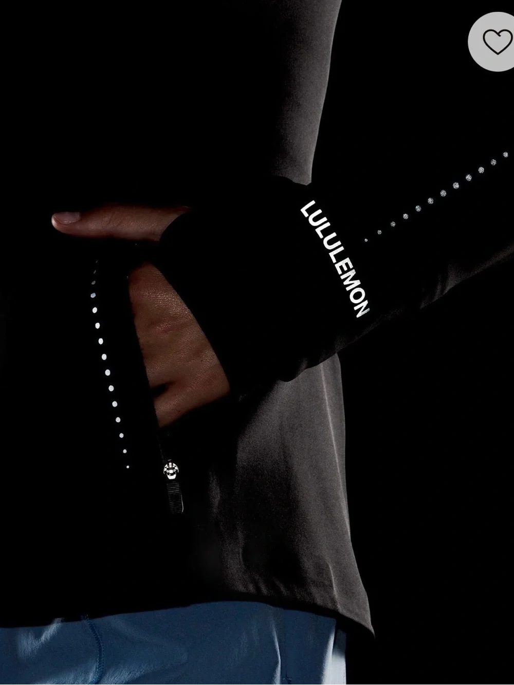 lululemon athletica Cross Chill Performance Jacket, black, size medium